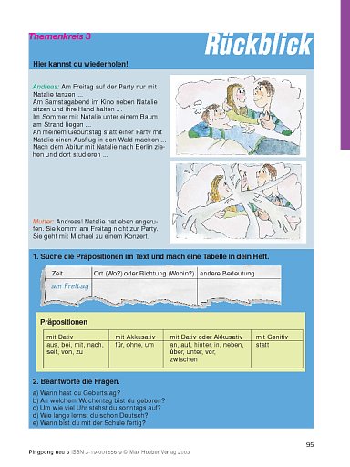 Themenkreis 3: Rückblick