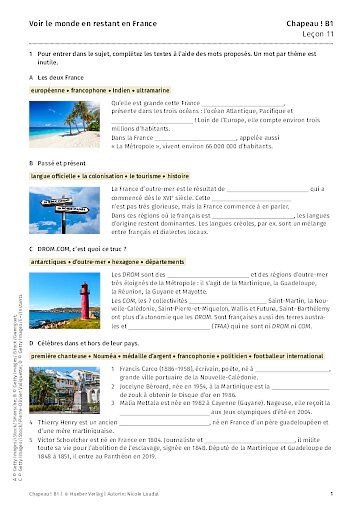 Voir le monde en restant en France