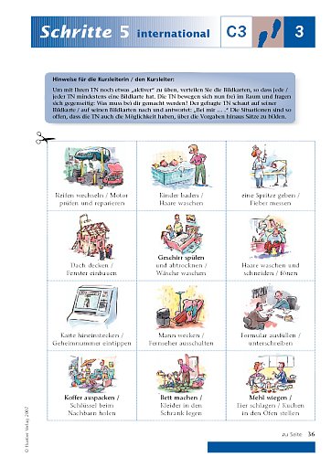Kopiervorlage zu Lektion 3, C3