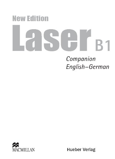 Laser B1 (3rd edition) Companion, Format PDF