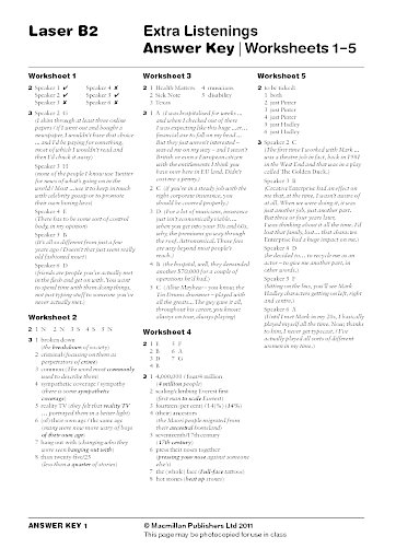Answer Key Übung 1-10