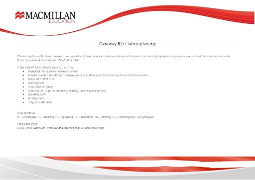 Macmillan Gateway B1+
