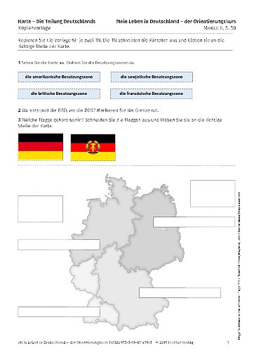 Kopiervorlage zu Modul II, S.58