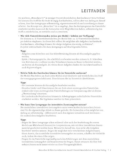 Leitfaden B1