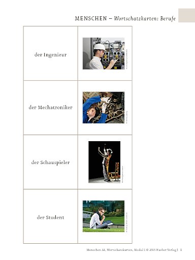 Wortschatzkarten
