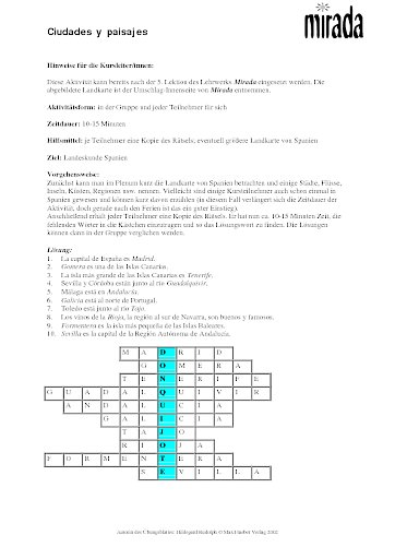 Landeskunde-Rätsel (ab Lektion 5)