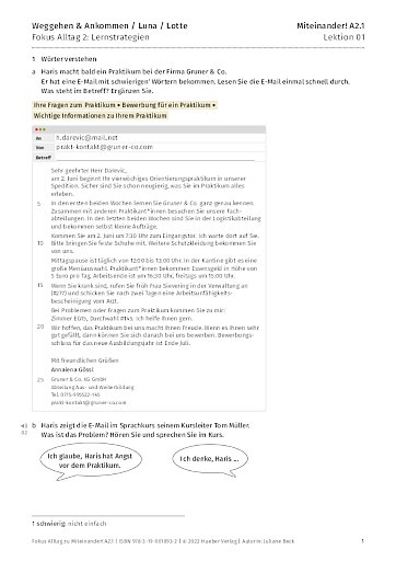 Fokus Alltag: Lernstrategien