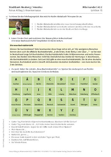 Fokus Alltag: Krankenkasse