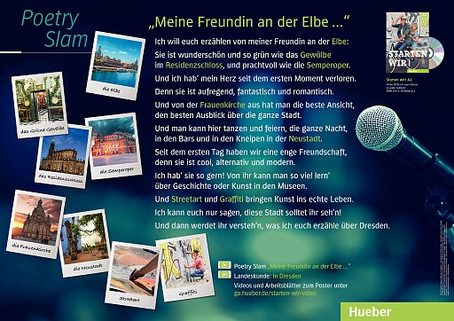 Unterrichtsposter „Meine Freundin an der Elbe ...“