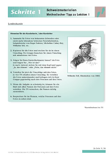 Methodischer Tipp: Landeskunde