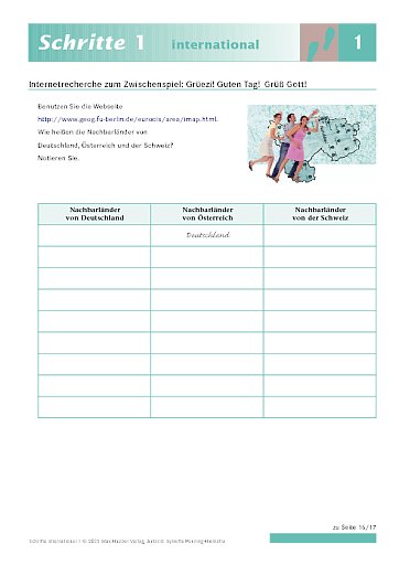 Grüezi! Guten Tag! Grüß Gott!