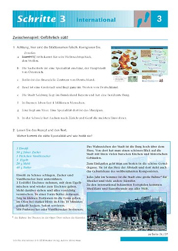 Zwischenspiel: Gefährlich süß!