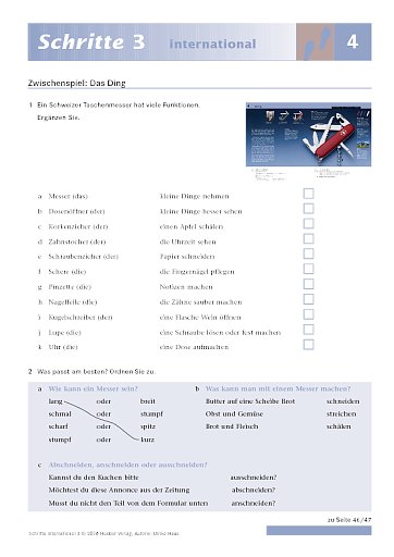 Zwischenspiel: Das Ding (2)