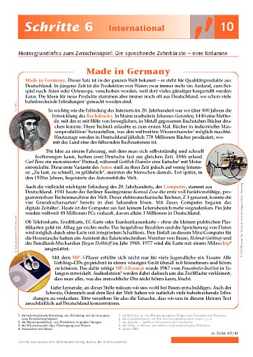 Die sprechende Zahnbürste - eine Kolumne