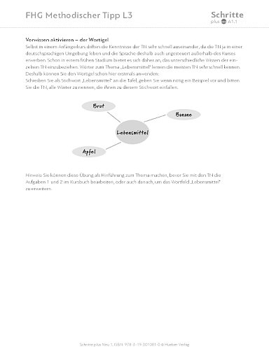 Foto-Hörgeschichte Lektion 3