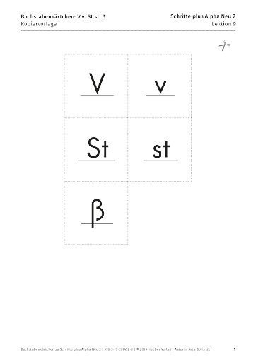 Buchstabenkärtchen