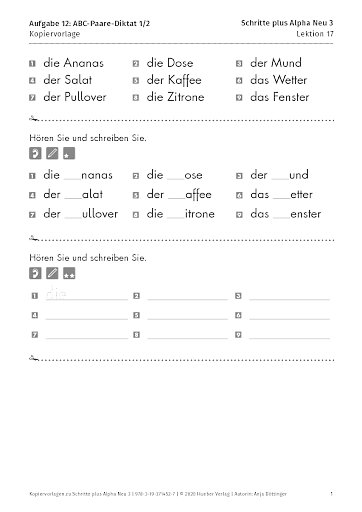 Kopiervorlagen