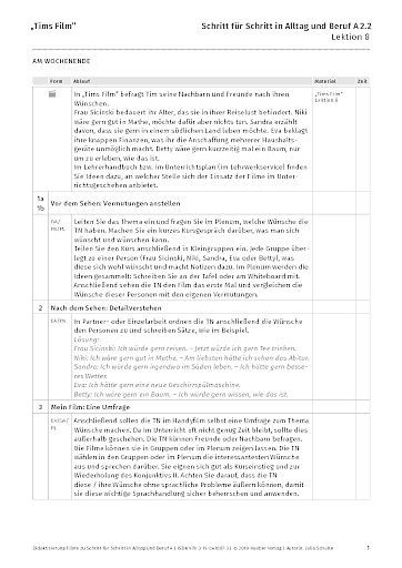 Didaktisierung „Tims Film”