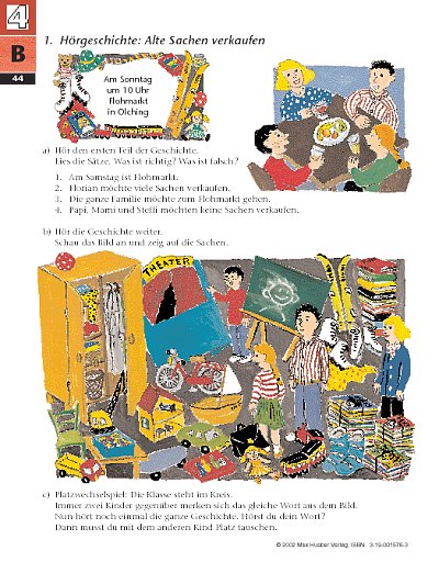 Tamburin 2 Lehrbuch:Lektion 4, S. 44/45