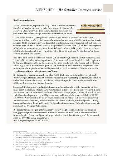 Der Esperantobuchtag