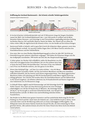 Gotthard-Basistunnel 