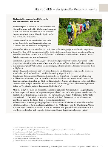 Bärlauch, Brennnessel und Bibernelle – von der Wiese auf den Teller