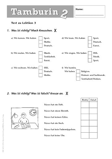 Test zu Lektion 3