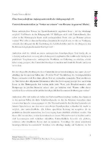 Unterrichtsmaterialien