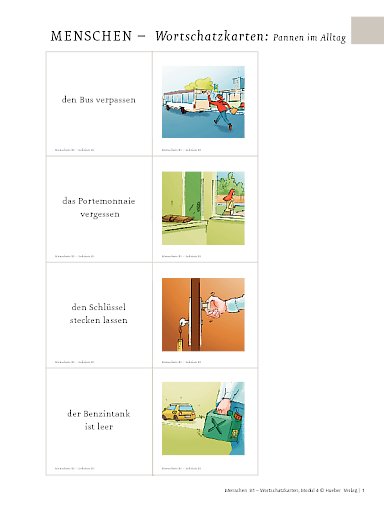 Wortschatzkarten