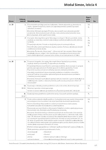 Unterrichtsplan