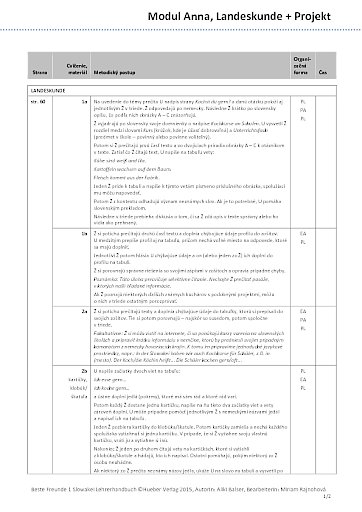 Unterrichtsplan