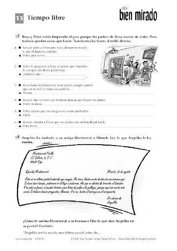 Übungsblätter zu Lektion 13 und 14