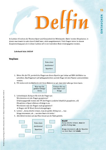 Lektion 15: Sport und Gesundheit