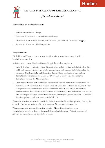 Vamos a disfrazarnos