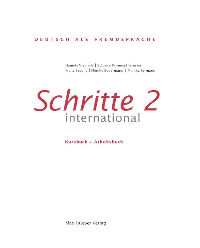 Inhaltsverzeichnis und Vorwort