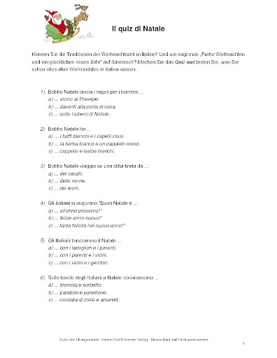 Il quiz di Natale