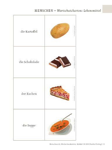 Wortschatzkarten