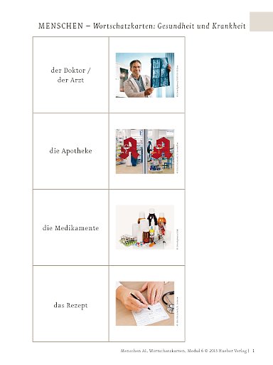 Wortschatzkarten