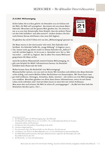 21.12.2012: Weltuntergang