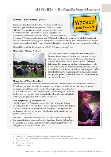 Festival-Zeit: Das Wacken Open Air