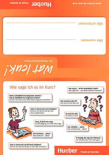 Wat leuk!-Namensschild