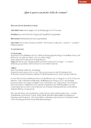 ¿Qué te parece un picnic el fin de semana?