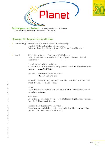 Schlangen und Leitern