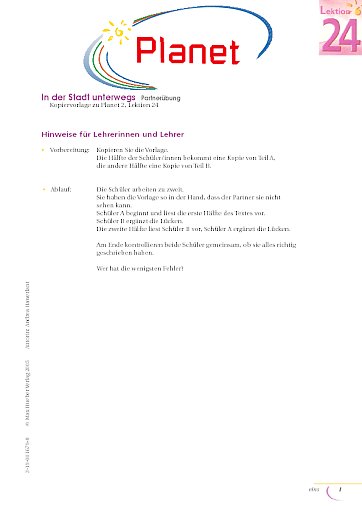 In der Stadt unterwegs