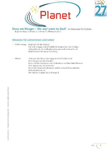 Stress am Morgen – Wer darf wann ins Bad?