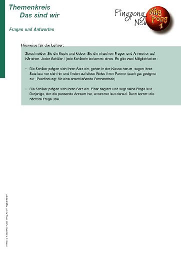 Fragen und Antworten