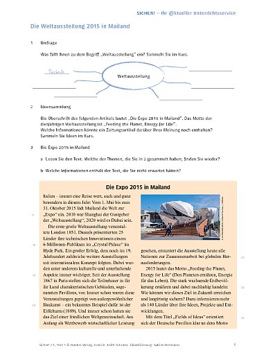 Die Weltausstellung 2015 in Mailand