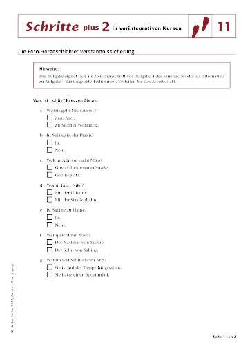 Verständnissicherung