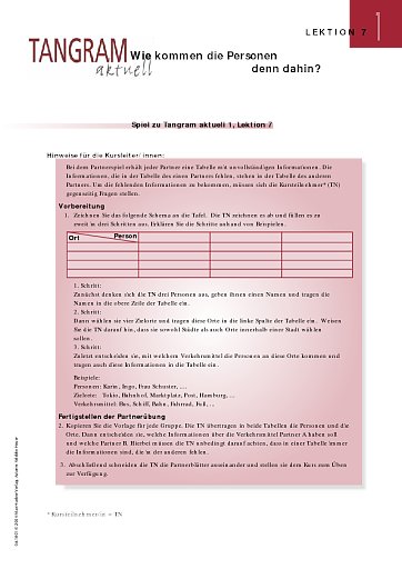 Wie kommen die Personen denn dahin?