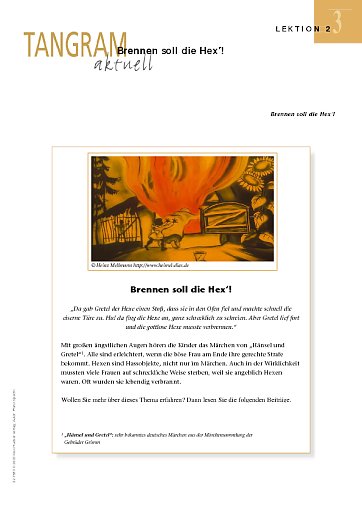 Brennen soll die Hex?!